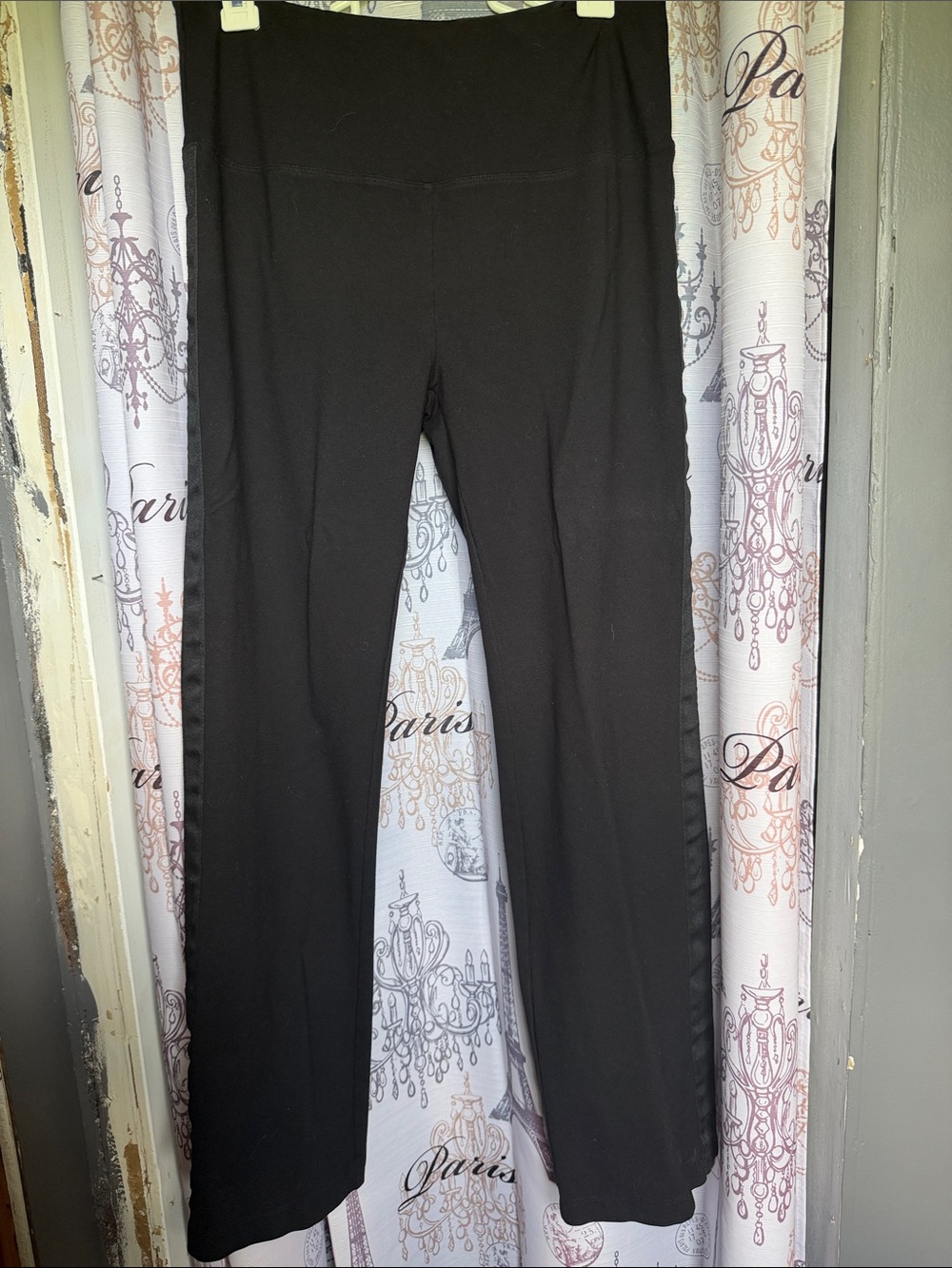 Ruby Ribbon Black Garment with Red Branded Ribbon